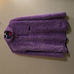 USA Palm Reversible Pullover - Purple/Multi-colored - Large/XL